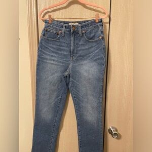 Madewell Curvy Perfect Vintage Jean Size 28